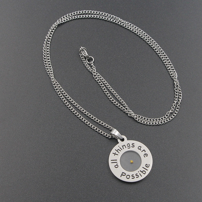 All Things Are Possible Mustard Seed Necklace