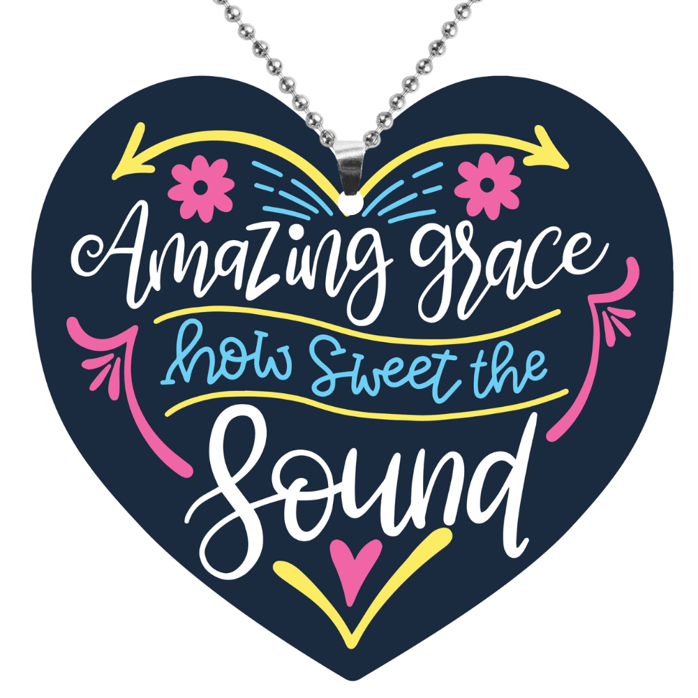 Amazing Grace Key Chain, Rearview Mirror Ornament
