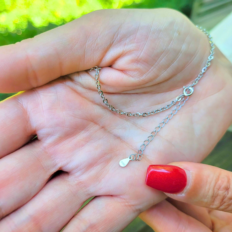 925 Sterling Silver Petite Amazing Grace Necklace