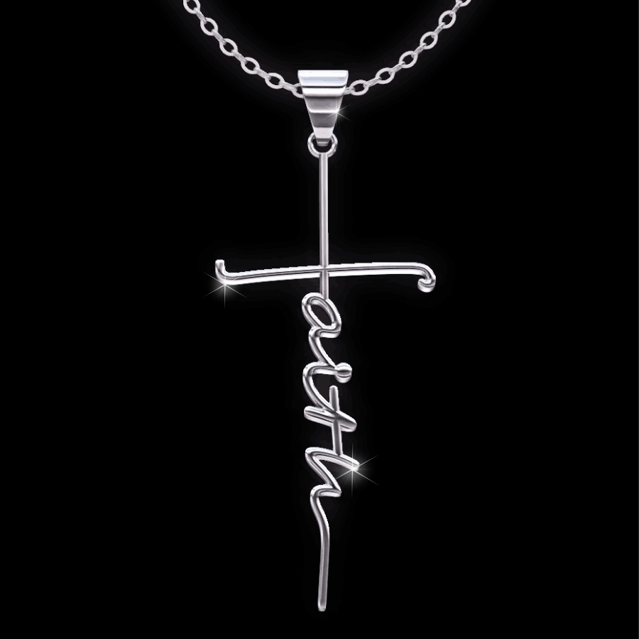 Faith Cross Necklace