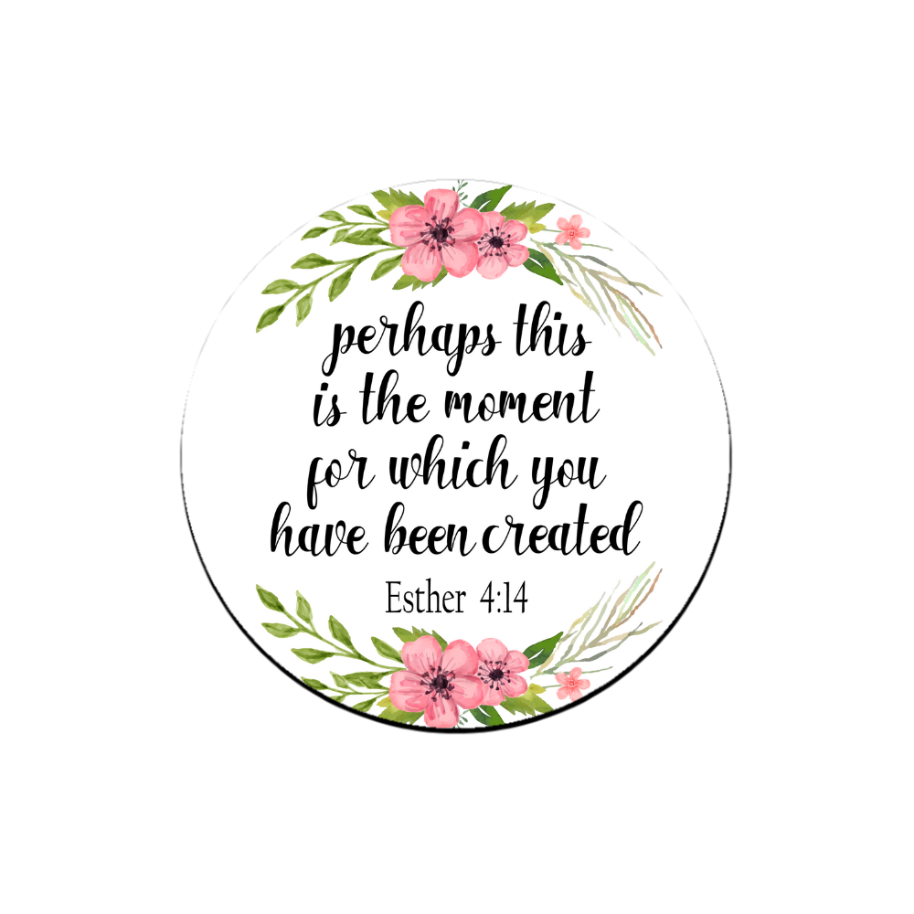 Perhaps This Is The Moment Circle Magnet 2.5"