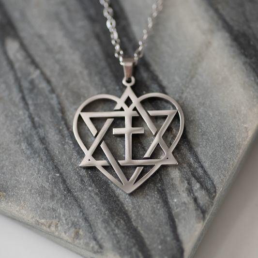 Messianic Heart Necklace