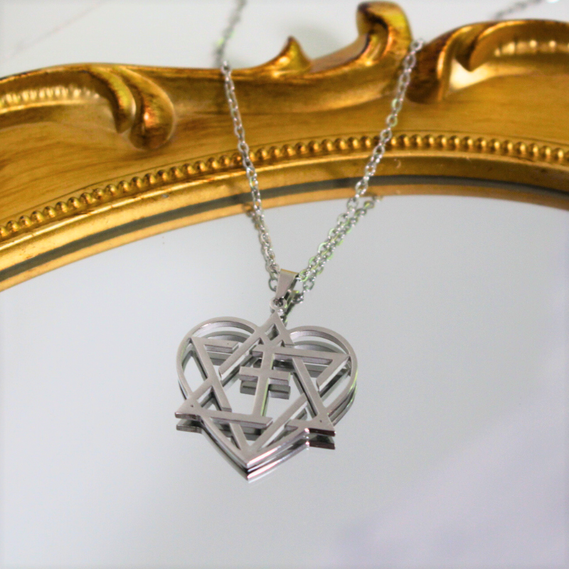 Messianic Heart Necklace