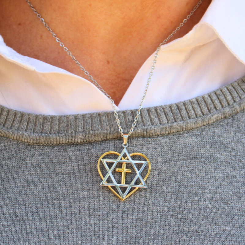 Messianic Heart Necklace