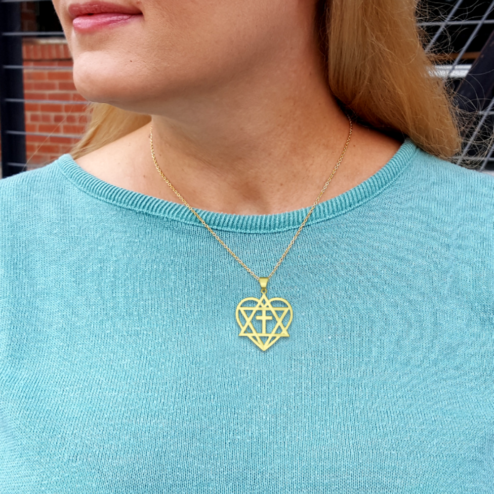 Messianic Heart Necklace